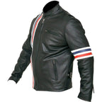 Easy Rider Motorcycle Riding Jacket with Racing Stripes