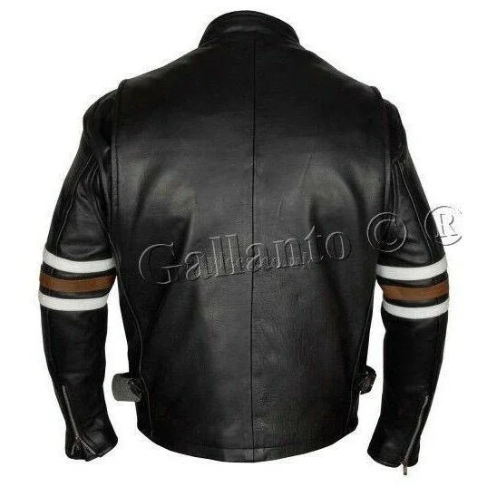 Vintage Motorcycle Jacket – House TV Replica Design