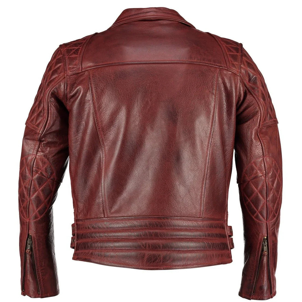Bike Riding Jackets with Crossed Padded Biker Style