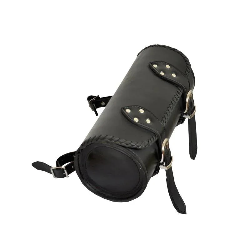 Premium Leather 12.5" Best Motorcycle Tool Bag
