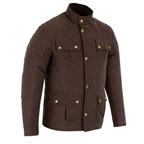 Wax Cotton Jackets Men's Long Motorcycle Outdoor Jacket