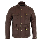 Wax Cotton Coat Waterproof Motorcycle Touring Jacket for Men