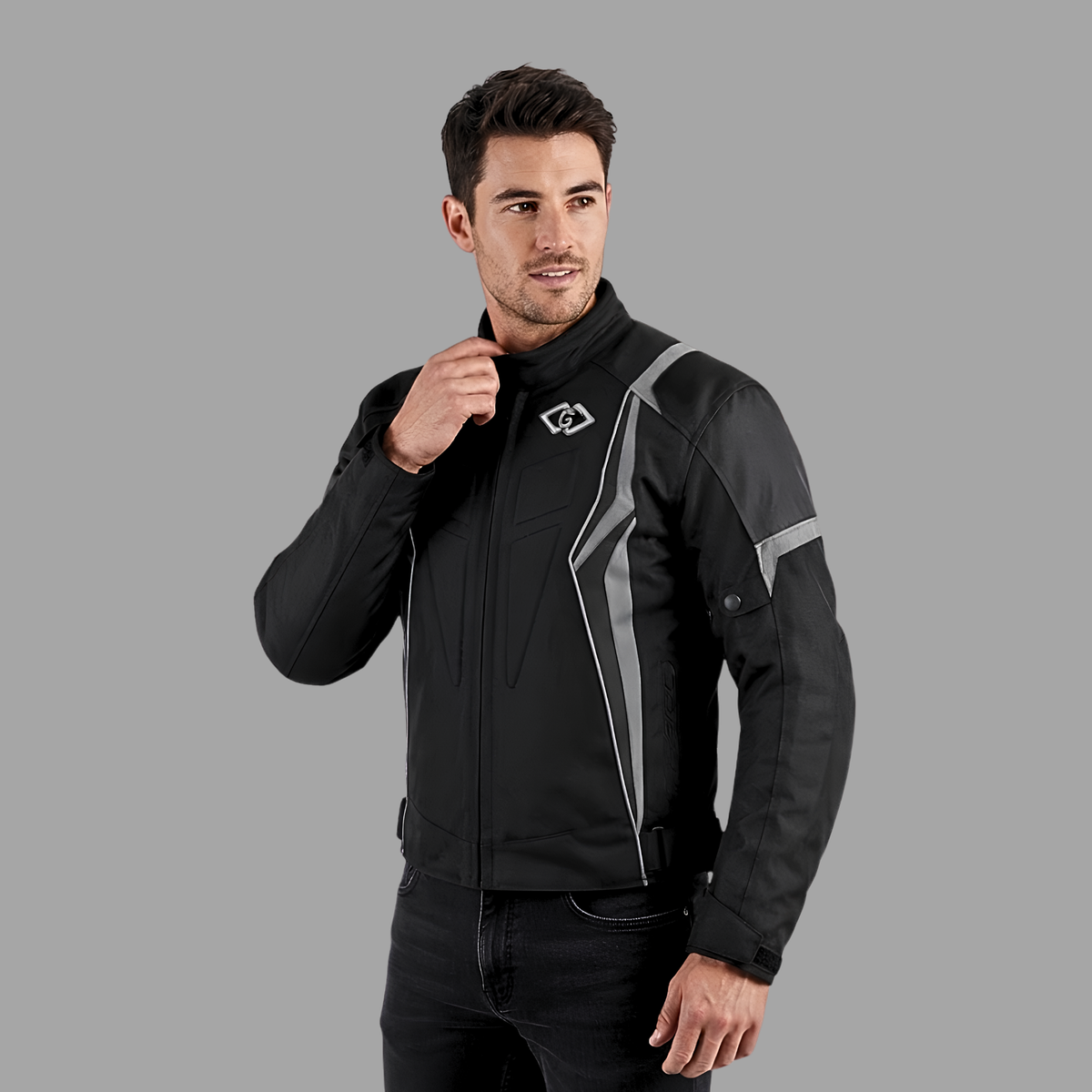 Textile Motorbike Jacket – Durable Waterproof Protective Riding Wear