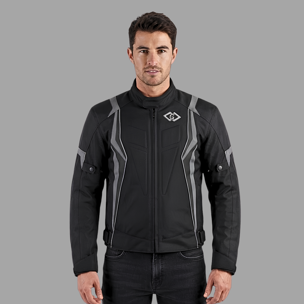Textile Motorbike Jacket – Durable Waterproof Protective Riding Wear