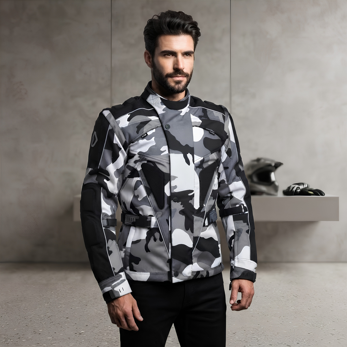 Textile Jacket – 600D Cordura Waterproof Motorcycle Riding Gear