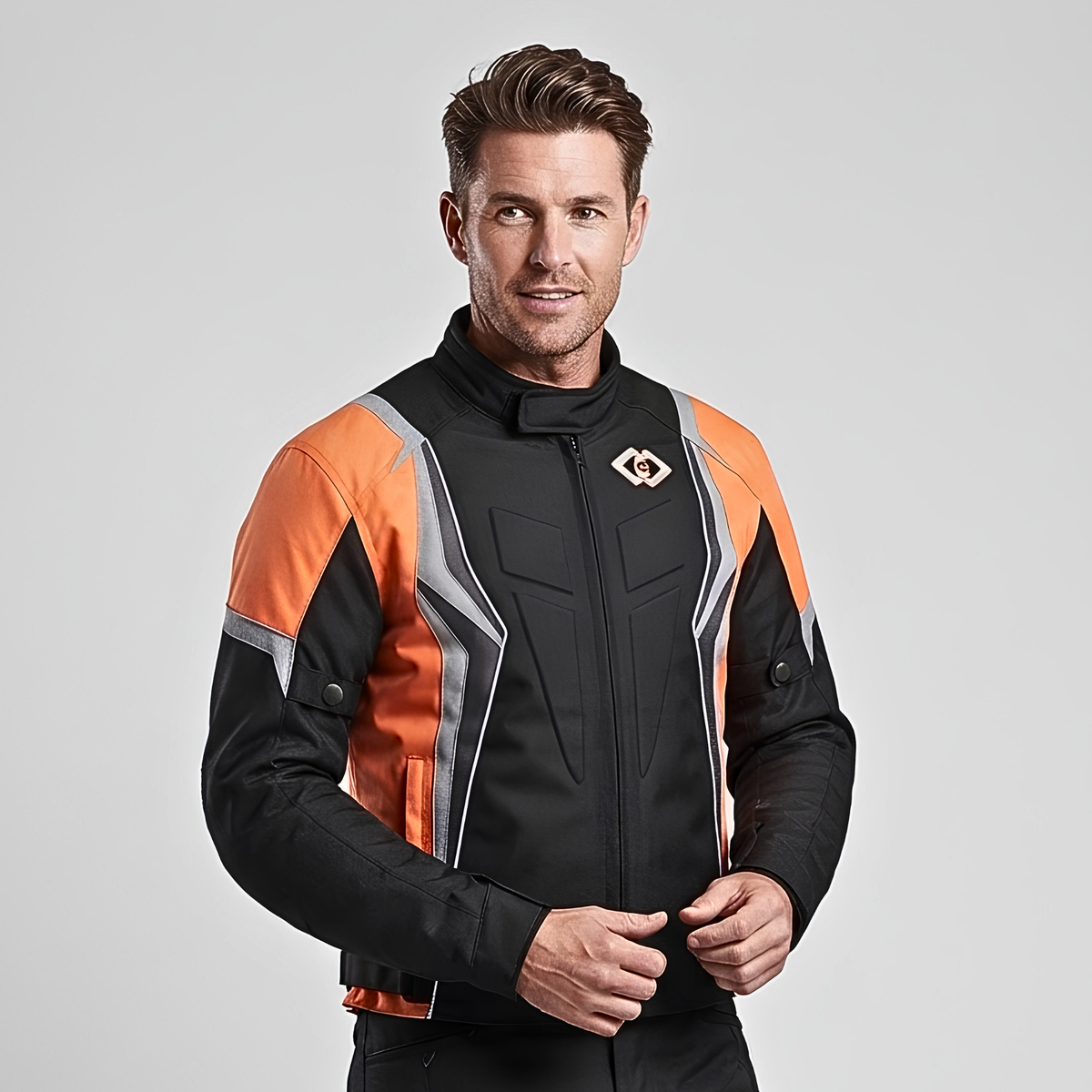 Textile Motorbike Jacket – Durable Waterproof Protective Riding Wear