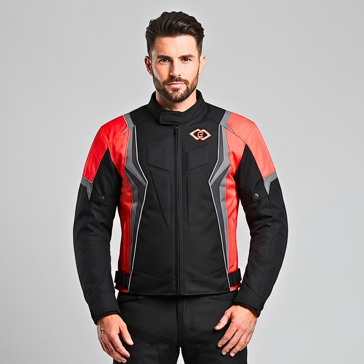Textile Motorbike Jacket – Durable Waterproof Protective Riding Wear