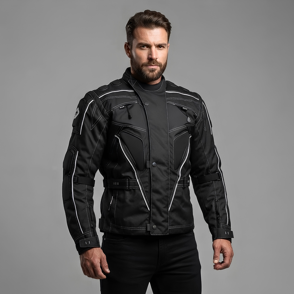 Textile Jacket – 600D Cordura Waterproof Motorcycle Riding Gear