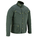 Wax Cotton Coat Men – Vintage Waterproof Motorcycle Biker Jacket