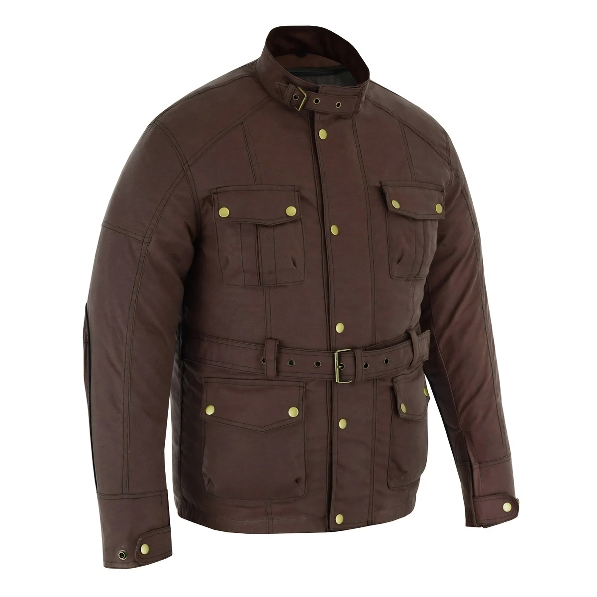 Wax Cotton Coat Waterproof Motorcycle Touring Jacket for Men
