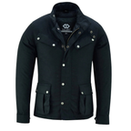 Wax Cotton Coat Men – Vintage Waterproof Motorcycle Biker Jacket