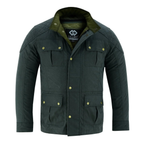 Wax Cotton Jackets Men's Long Motorcycle Outdoor Jacket