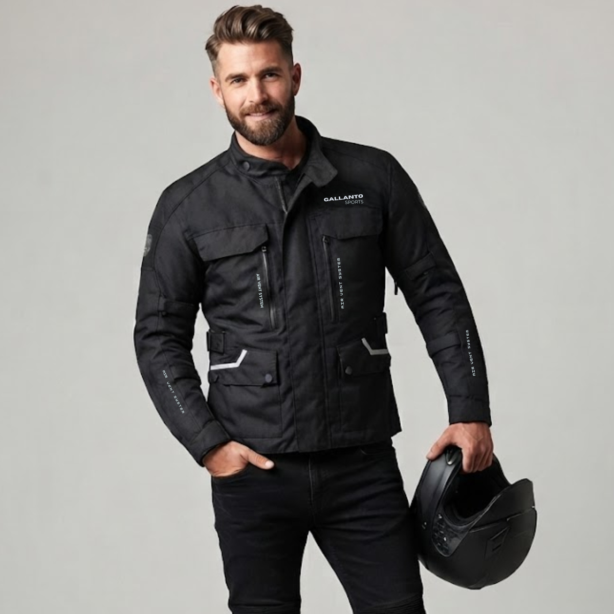 Motorcycle Cordura Jacket – Durable Protective Riding Jacket for Men