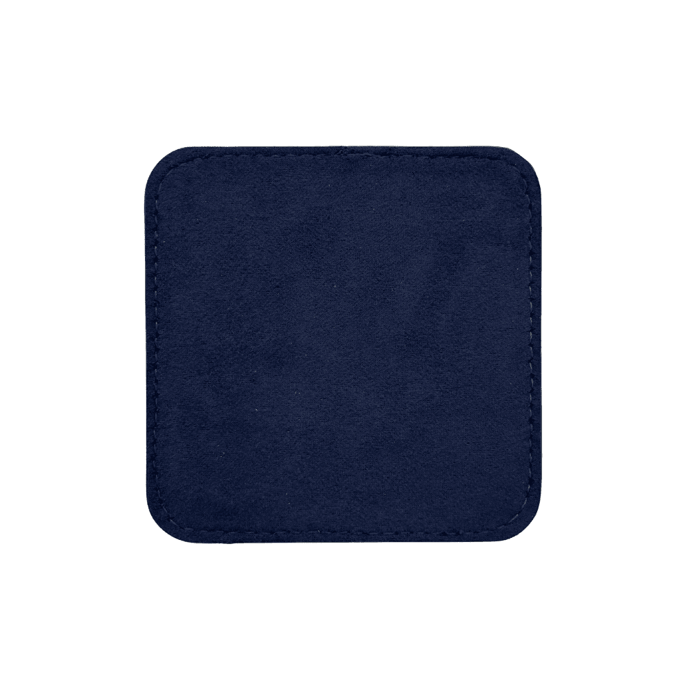 Beverage Coasters Set with Matching Leather Holder for Drinks