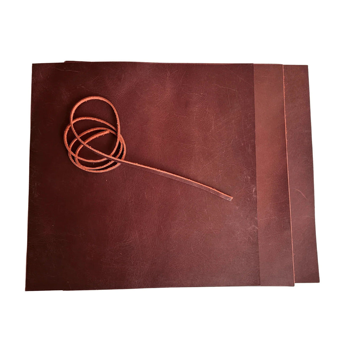 Leather Craft Sheets with Cord for Journals, Wallets & DIY Projects