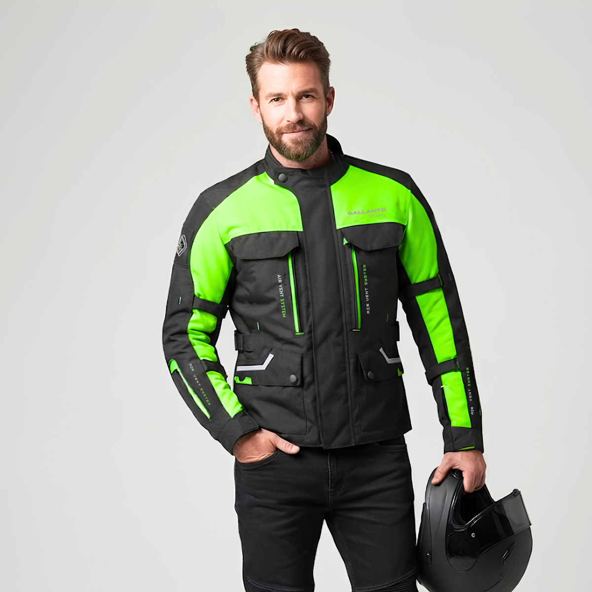 Motorcycle Cordura Jacket – Durable Protective Riding Jacket for Men