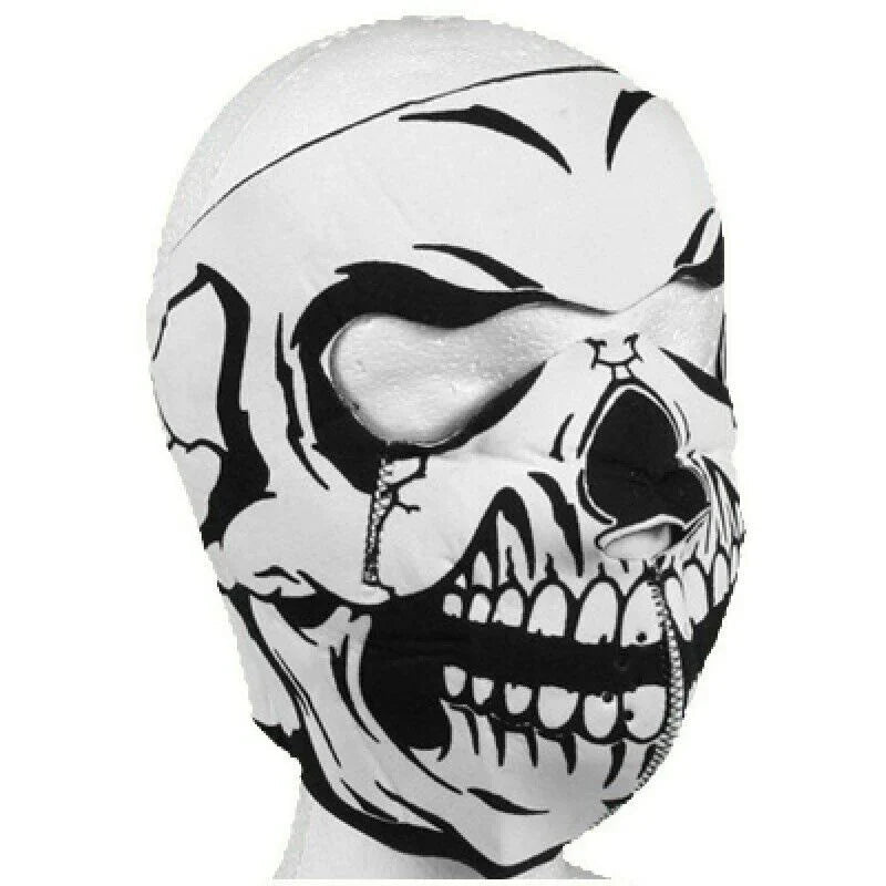 Motorcycle Facemask Skull Neoprene Riding Mask for All Seasons