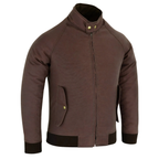 Bomber Jacket for Men Waxed Cotton Motorcycle Jacket