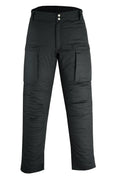 Wax Cotton Pants for Men with Water Resistant Motorcycle Protection
