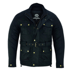 Wax Cotton Coat Waterproof Motorcycle Touring Jacket for Men