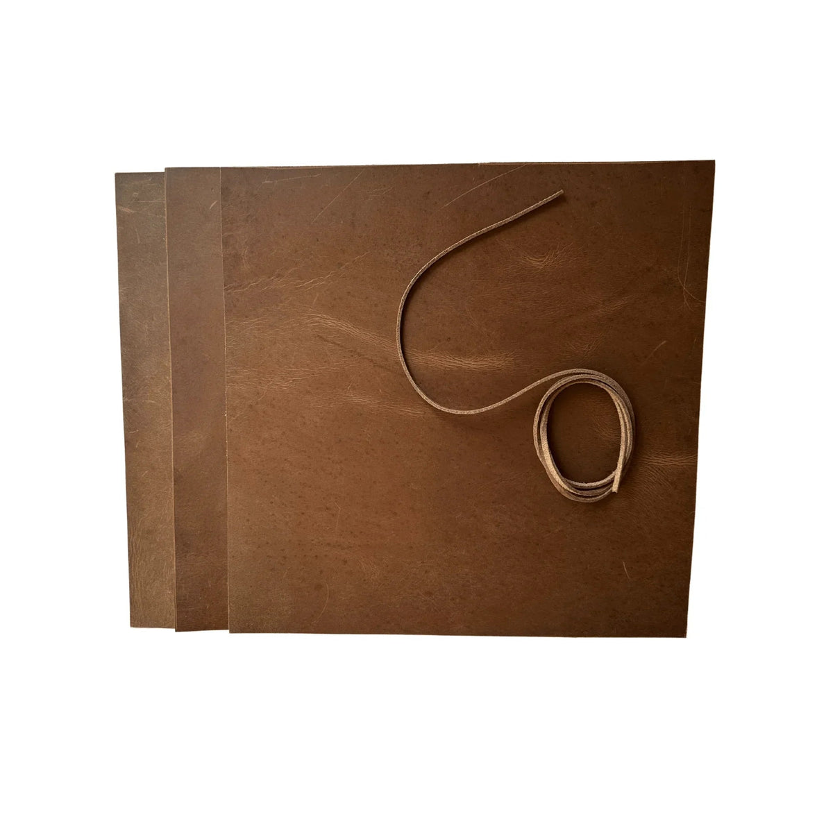 Leather Craft Sheets with Cord for Journals, Wallets & DIY Projects