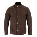 Wax Cotton Jackets Men's Long Motorcycle Outdoor Jacket