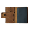 Leather Journal Cover with A5 Refillable Full-Grain Design