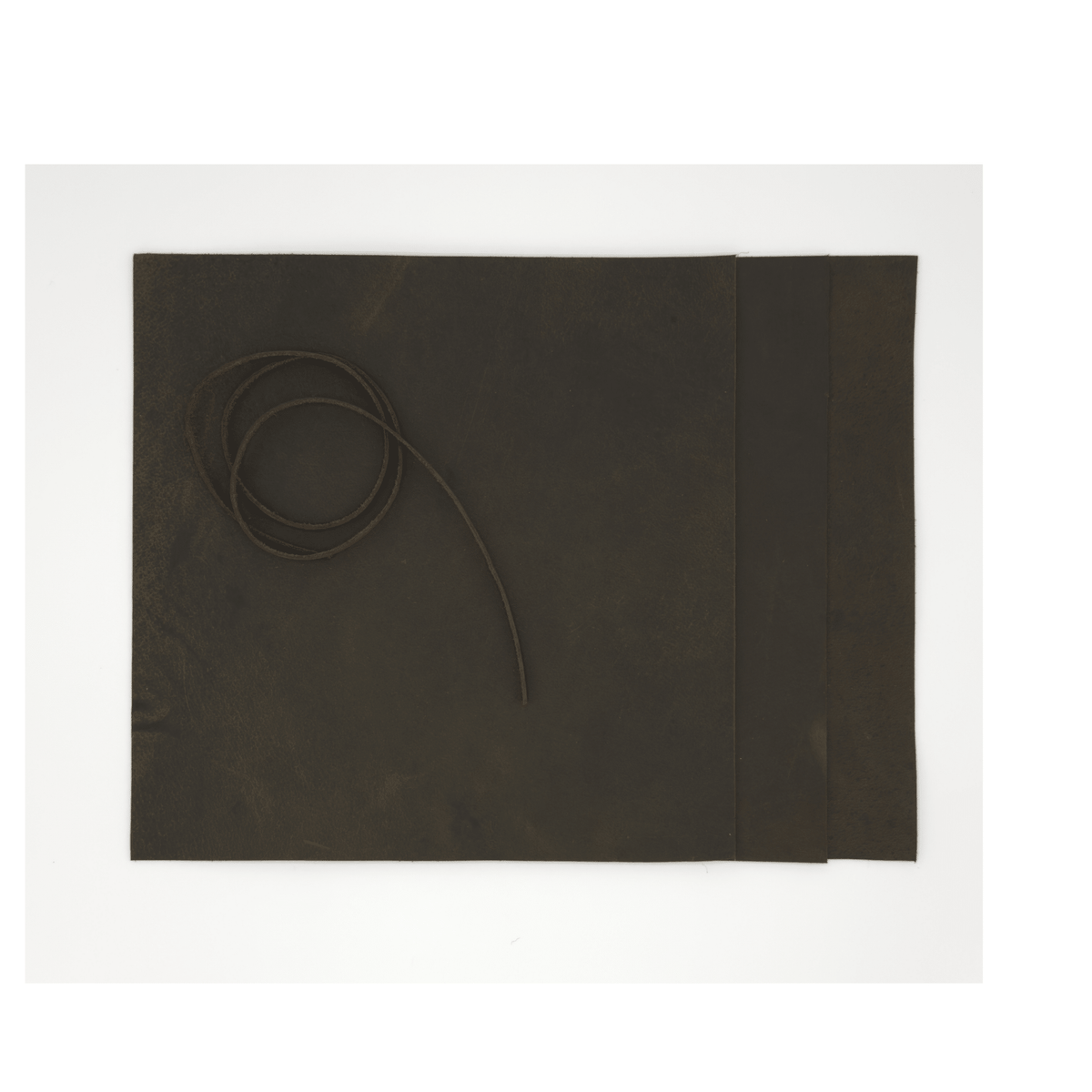 Leather Craft Sheets with Cord for Journals, Wallets & DIY Projects