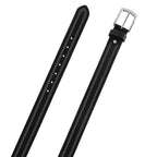 Mens Designer Belts with Durable Quad-Stitch Design on Premium Leather