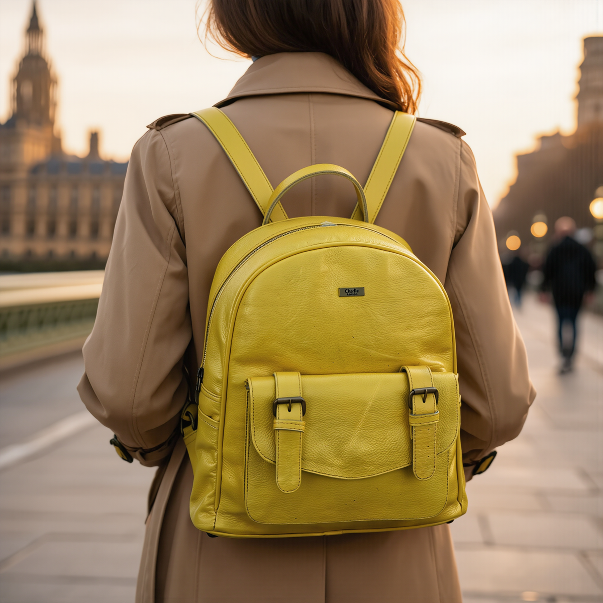 Backpacks for Women Genuine Leather Work and Travel Bag