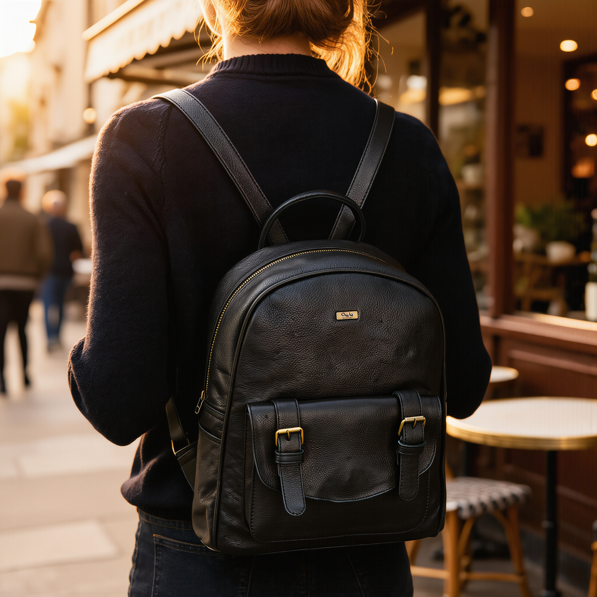 Backpacks for Women Genuine Leather Work and Travel Bag