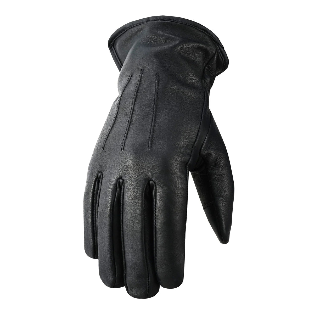 Leather Gloves Lined with Cashmere for Classic Everyday Style