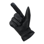 Leather Gloves Lined with Cashmere for Classic Everyday Style