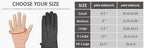 Leather Gloves Lined with Cashmere for Classic Everyday Style