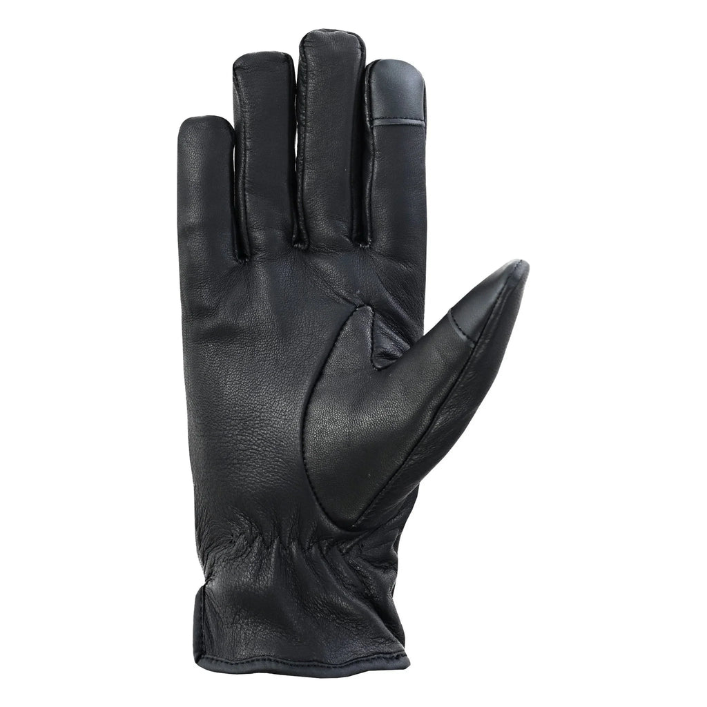 Leather Gloves Lined with Cashmere for Classic Everyday Style