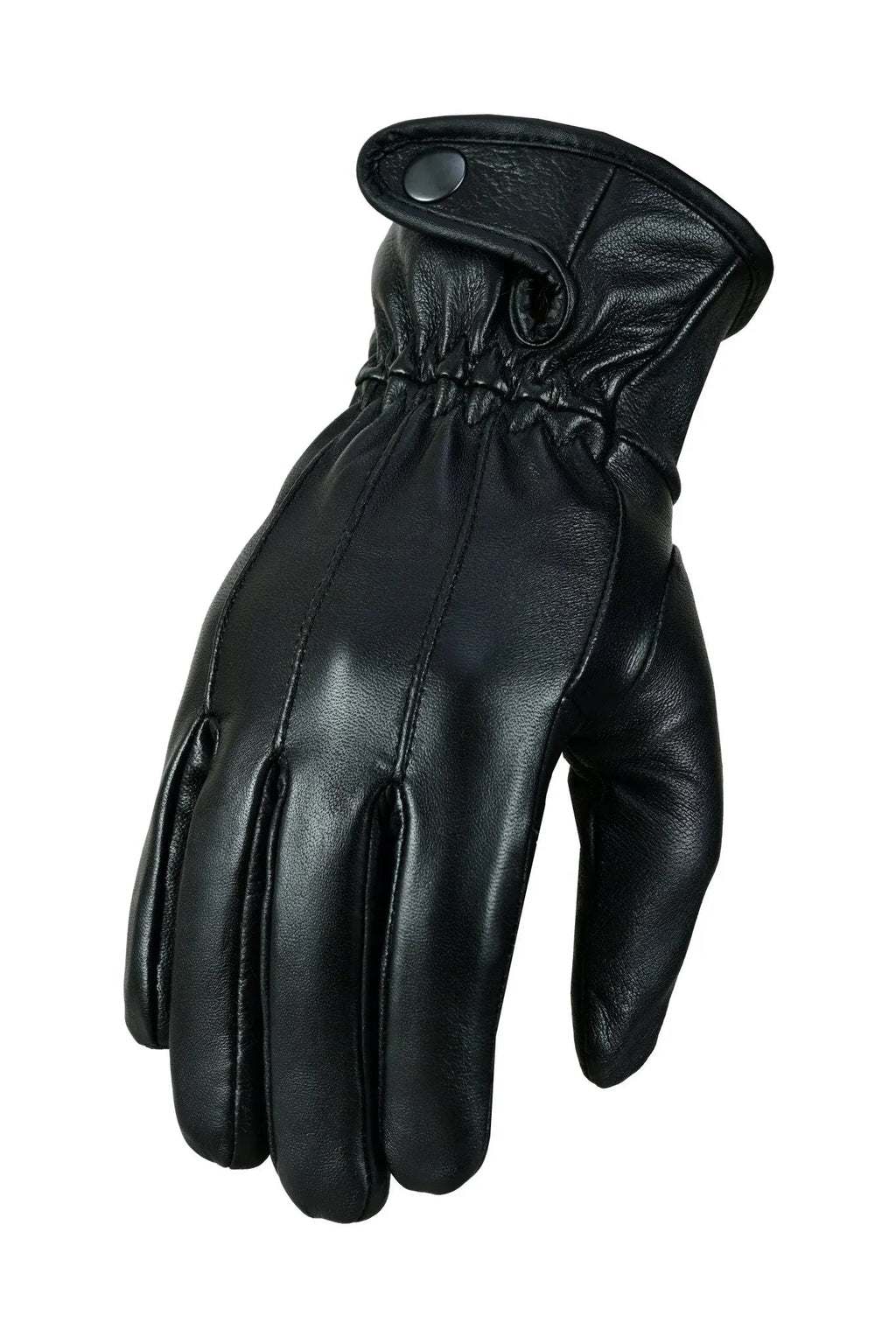 Leather Gloves Fashion Style with Fleece and Touchscreen Design