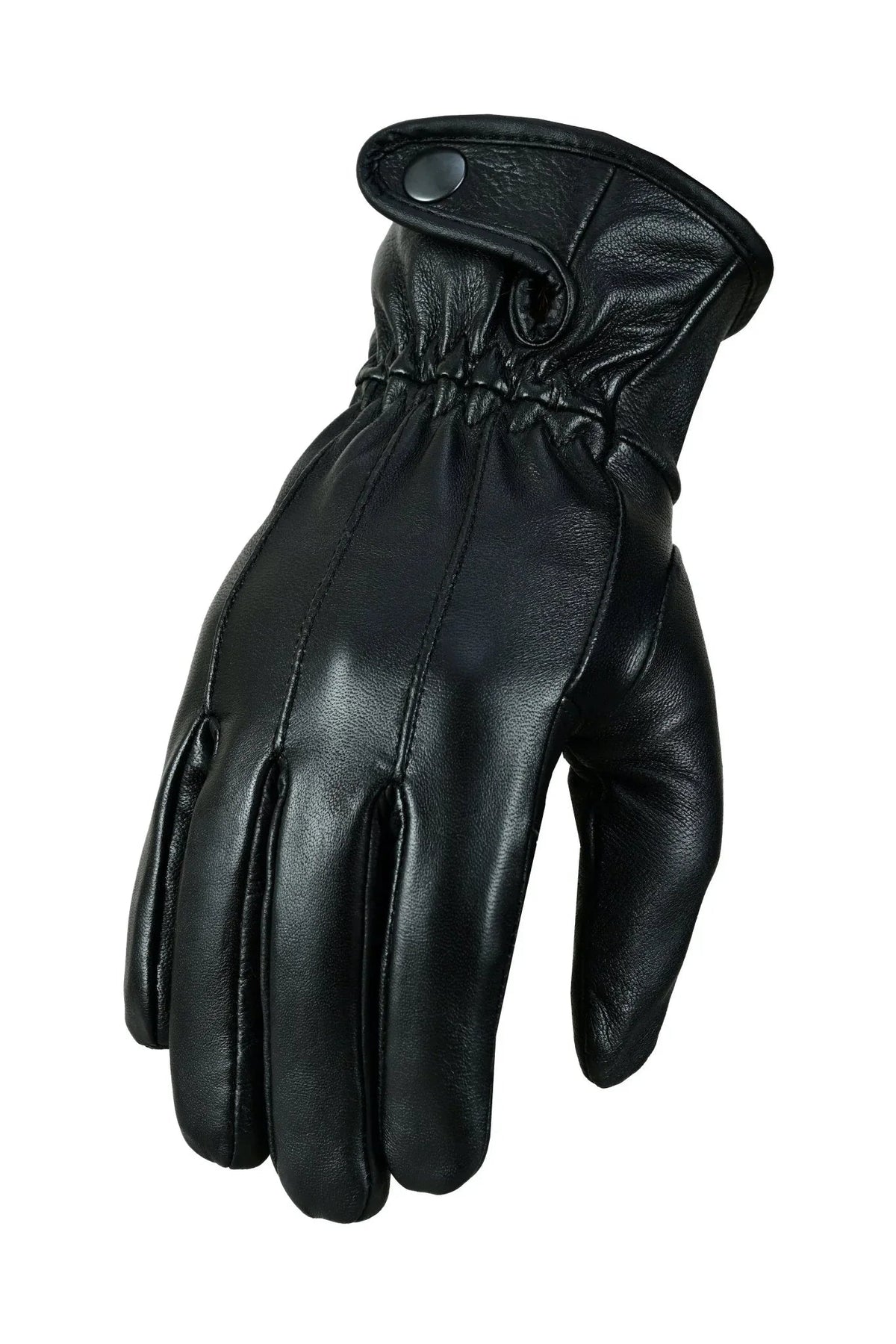 Leather Gloves Fashion Style with Fleece and Touchscreen Design