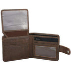 Mens Wallet with RFID Blocking and Trifold Design