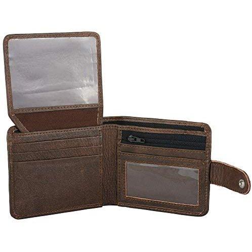 Mens Wallet with RFID Blocking and Trifold Design