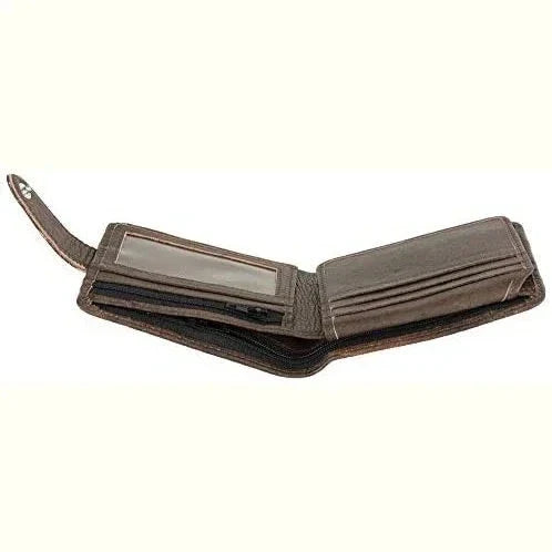 Mens Wallet with RFID Blocking and Trifold Design