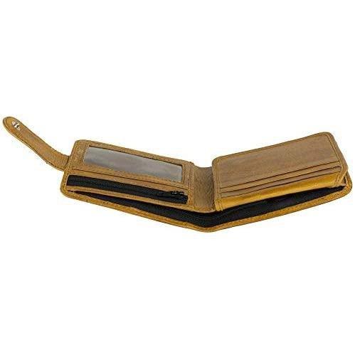 Mens Wallet with RFID Blocking and Trifold Design