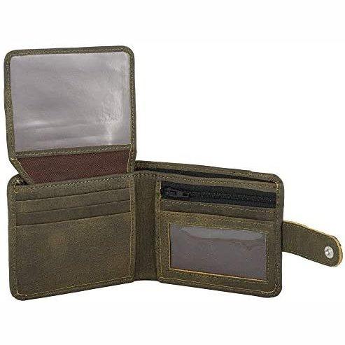 Mens Wallet with RFID Blocking and Trifold Design