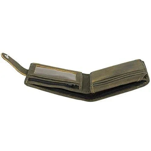 Mens Wallet with RFID Blocking and Trifold Design