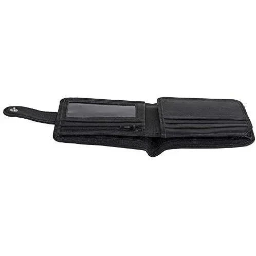 Mens Wallet with RFID Blocking and Trifold Design