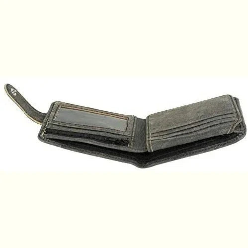 Mens Wallet with RFID Blocking and Trifold Design