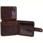 Mens Wallet with RFID Blocking and Trifold Design