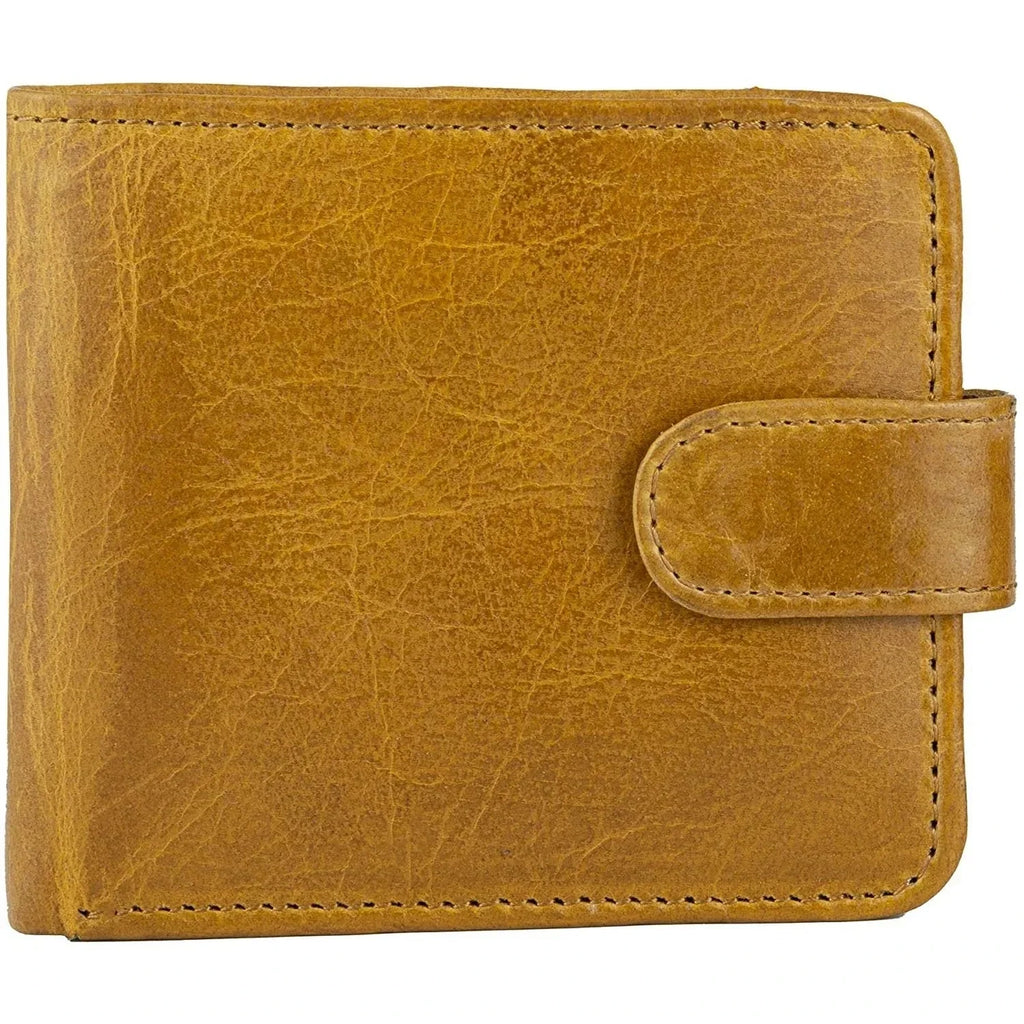 Mens Wallet with RFID Blocking and Trifold Design