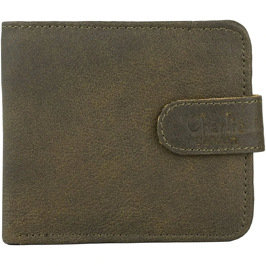 Mens Wallet with RFID Blocking and Trifold Design