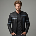 Real Leather Biker Jacket Mens Classic Style for the Modern Rider