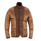 Vintage Leather Blazer Mens Classic Life on Mars-Inspired Style